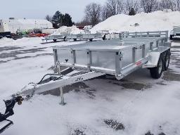 2025 METALEXPERT MX72144T, , Remorque en acier galvanisé 2 essieux tandem 6 pi. x 12 pi.,