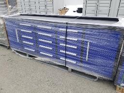 2025 CHERY-Coffre 10', 15 tiroirs, 2 portes, bleu