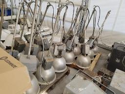 Lot de lumières de plafond environ 34 lampes 400W