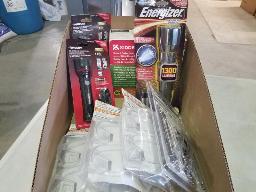 3 Lampes de poche, jeux forest, lunette de protection, détecteur de fumée et monoxyde de carbone