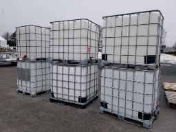 6 Réservoirs 1000 litres