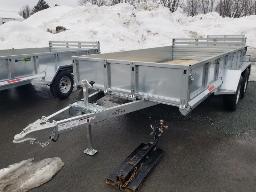 2025 METALEXPERT MX72144T, , Remorque en acier galvanisé 2 essieux tandem 6 pi. x 12 pi.,