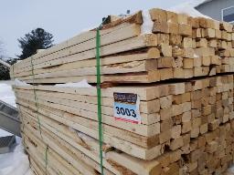 Bundle de bois 2x3x8, environ 289 mcx