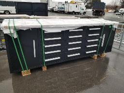 2024 CHERY-Coffre 10',  15 tiroirs, 2 portes, noir