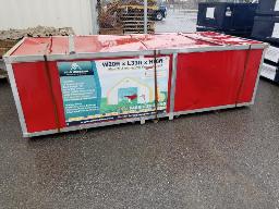 2025 CHERY-Abri 20'x33'x16', pointu double trust PVC, grade 610, Boite: 45''x100''x31''