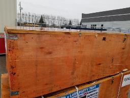 CHERY-Tente de réception 20'x40', PVC 500GR et toile latérale PVC 308G Boite: 28''x80''x26''