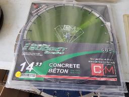 3 lames au diamant 14''