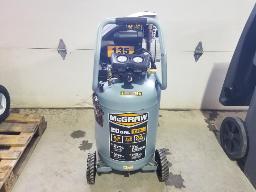 MCGRAW, Compresseur à air vertical, 20 gallons, 135 PSI, 110V