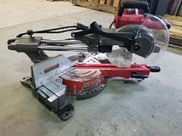 BAUER, Scie onglets composée 10''coulissante à double biseau