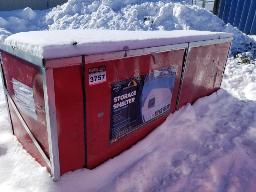 2025 CHERY-Abri 30'x65'x15' simple trust PE, grade 300, boitier: 116''x30''x38''