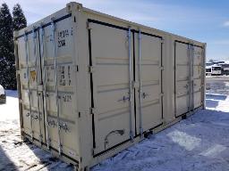 2025 Conteneur 20', 2 portes hauteur 8'6''
