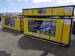 2025 EMC-Abri 30'x80'x22', double trust, grade porte 13'.1x15'.8'', petite porte 3'.3x6'.2, (3 boites)