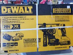 2025 DEWALT, Ensemble de perceuse à percussion SDS 1 po + 2 batteries + chargeur 20V lithium