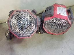 2 Chauffrettes 5500W SHAGG20F, 220 volts