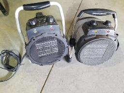 2 Chauffrettes 110 volts en céramique