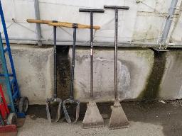 2 Tarières, 2 outils pour enlever bardeau