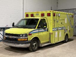 2015, CHEVROLET EXPRESS 3500, AMBULANCE 6 roues