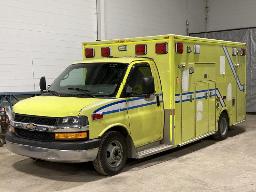 2015, CHEVROLET EXPRESS 3500, AMBULANCE 6 roues