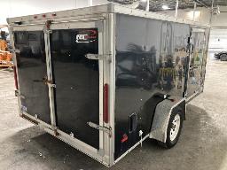 2018, RC TRAILER RWT7X12SA, REMORQUE FERMÉE
