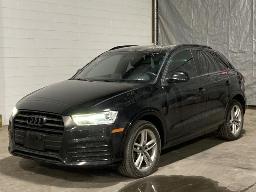 2018, AUDI Q3, VUS  AWD  PROVENANCE:ONTARIO