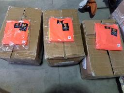 3 Caisses de vêtements de sécurité grandeurs variées (grandeur : médium, large , XL) neufs