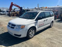 2010 DODGE CARAVAN, fourgonnette