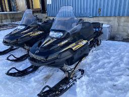 2008, SKI-DOO SKANDIC 600, MOTONEIGE