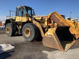 2009, KOMATSU WA380-6, CHARGEUR    AVEC GODET