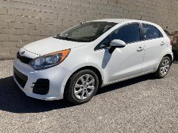 2016, KIA RIO, AUTOMOBILE