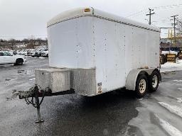 2001, PIERQUIP U612T, REMORQUE FERMÉE