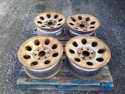 4 roues en acier pour GM1500