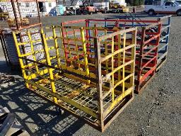 3 Chariots sur roues