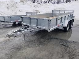 2025 METALEXPERT MX72144T, , Remorque en acier galvanisé 2 essieux tandem 6 pi. x 12 pi.,