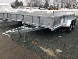 2025 METALEXPERT MX72144T, , Remorque en acier galvanisé 2 essieux tandem 6 pi. x 12 pi.,