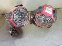 2 Chauffrettes 5500W SHAGG20F, 220 volts