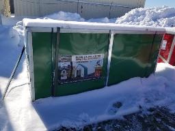 2025 CHERY-Abri 20'x40'x16', PVC Grade 500, 950kg, boitier: 88''x44''x41''