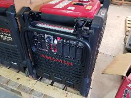 Génératrice onduleur ultra silencieuse 9500 watts, 110/220, 520 heures