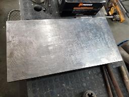 Plaque de précisionen fonte 12''x24''