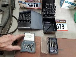 Lot de mèches de A à Z, lot de mèches extracteur, lot de mèches métriques