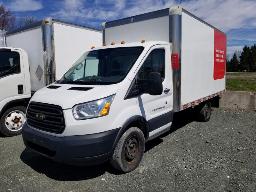 2018 FORD TRANSIT 3500, camion cube 14'