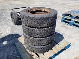 4 Pneus 215/75R17.5 TRIANGLE TR689, 16 plis