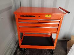 US GENERAL, Chariot-coffre de mécanicien de 30 '', 4 tiroirs, orange