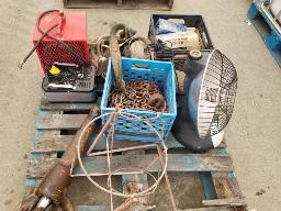 Chaîne, boulon, chaufrette 110V et 220V, courroie