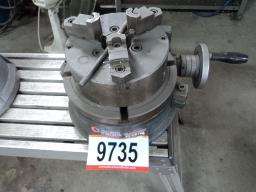 Plateau de 10'' diamètre avec mandrin de 8''