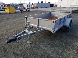 2025 METALEXPERT MX5496S, , Remorque en acier galvanisé à essieu simple 4.5 pi. x 8 pi.