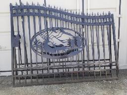 2025 Portail 20', 2 sections, motif chevreuil