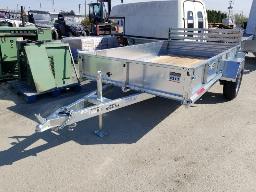 2025 METALEXPERT MX66123S, , Remorque en acier galvanisé à essieu simple 5.5 pi. x 10.25 pi.