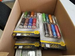 7 paquets de 8 lampes de poche