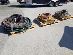 Lot de boyau à air pour compresseur industriel mobile