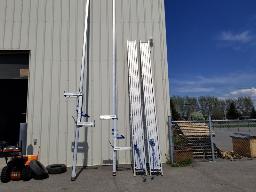 Ensemble de pump jack: 2 pump jack 24' et 2 passerelles 16', 2 ancrages